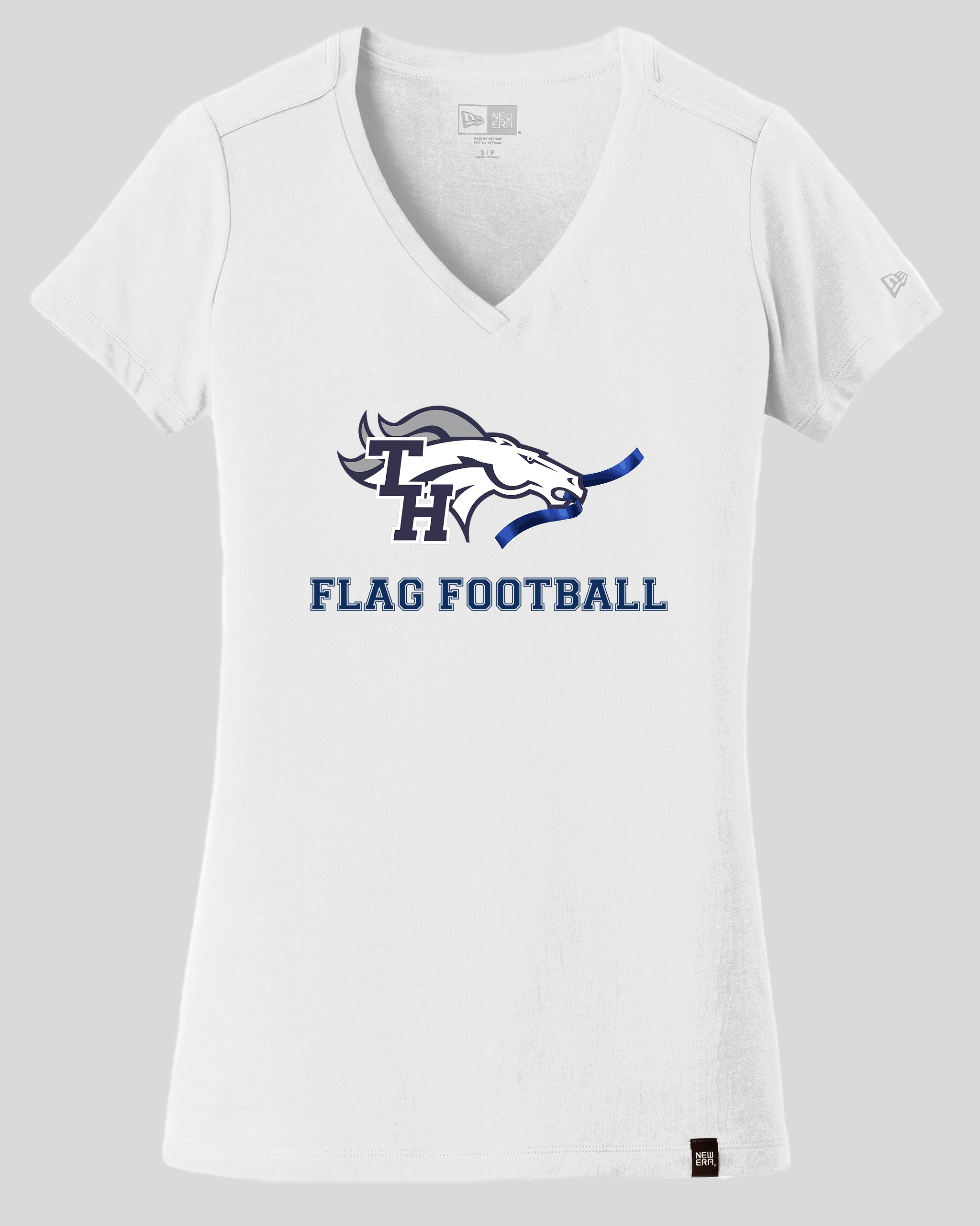 TH Flag Football Women's V-Neck
