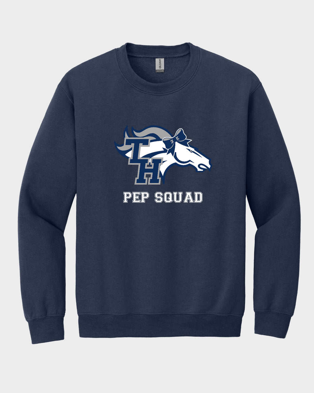 TH Pep Squad Navy Crewneck Sweatshirt