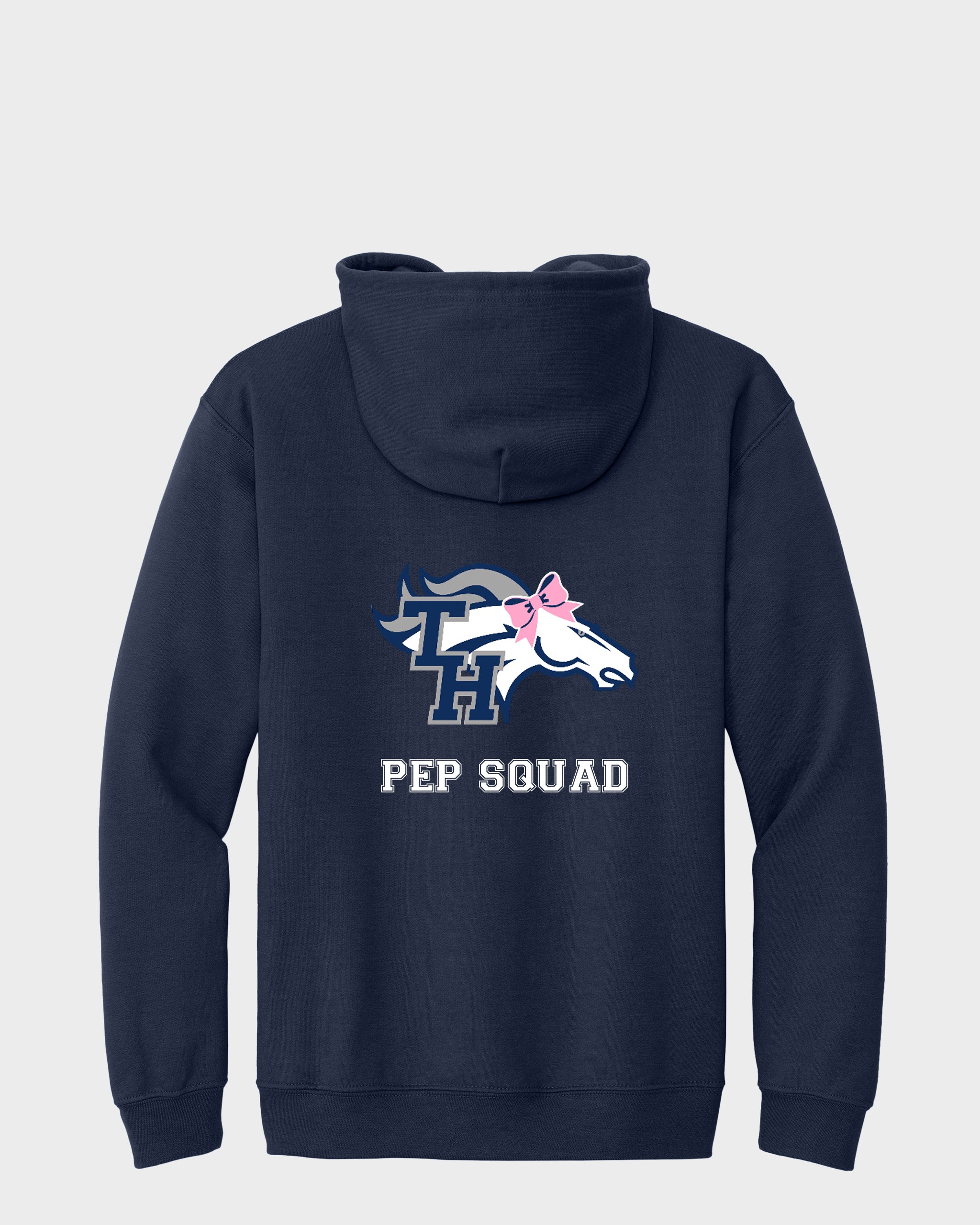 TH Pep Squad Pink Zippered Sweatshirt