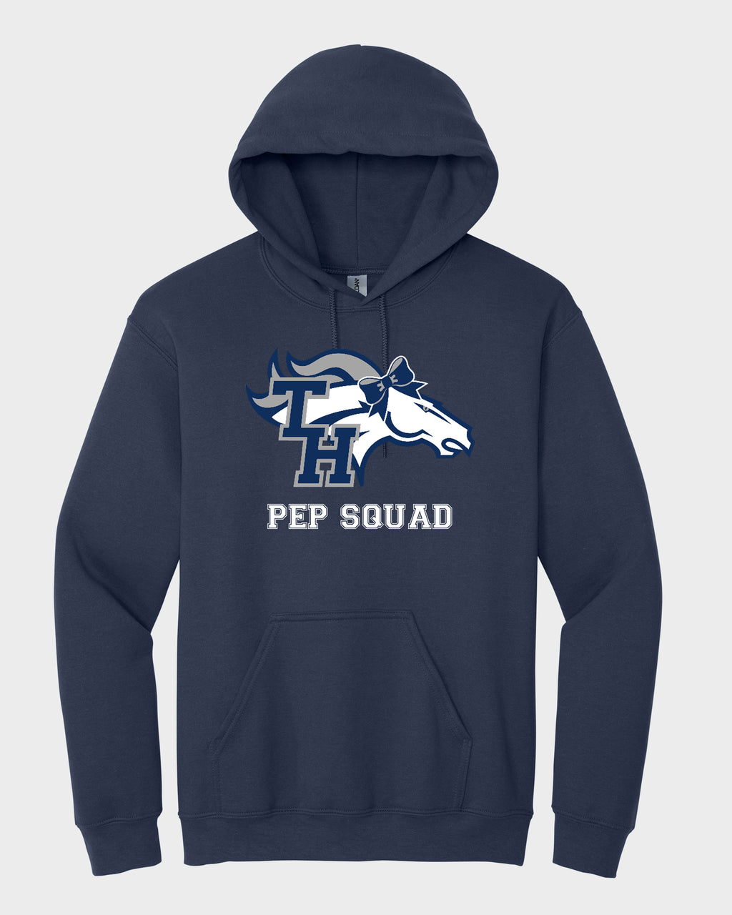 TH Pep Squad Navy Hoodie Sweatshirt