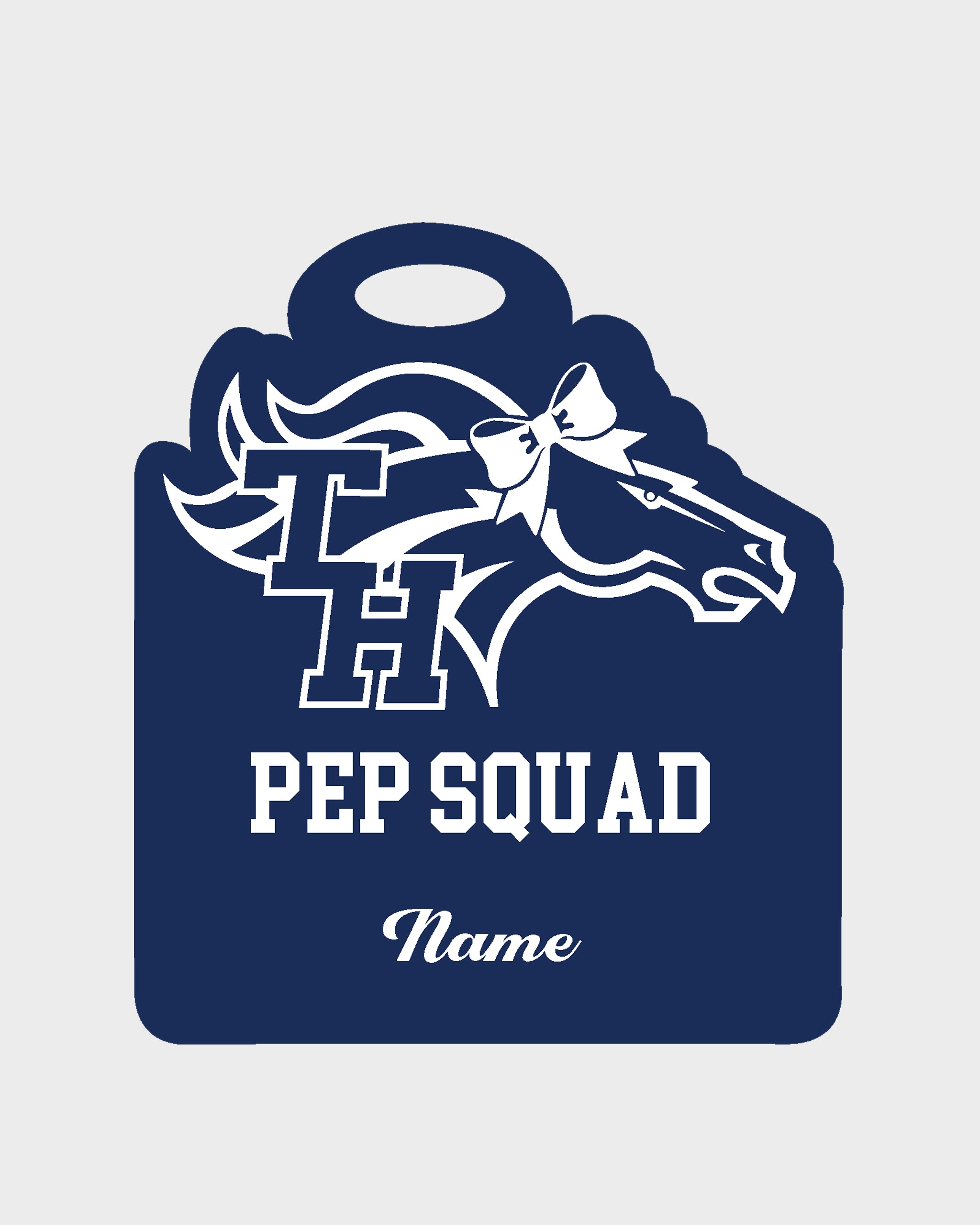 TH Pep Squad Bag Tag