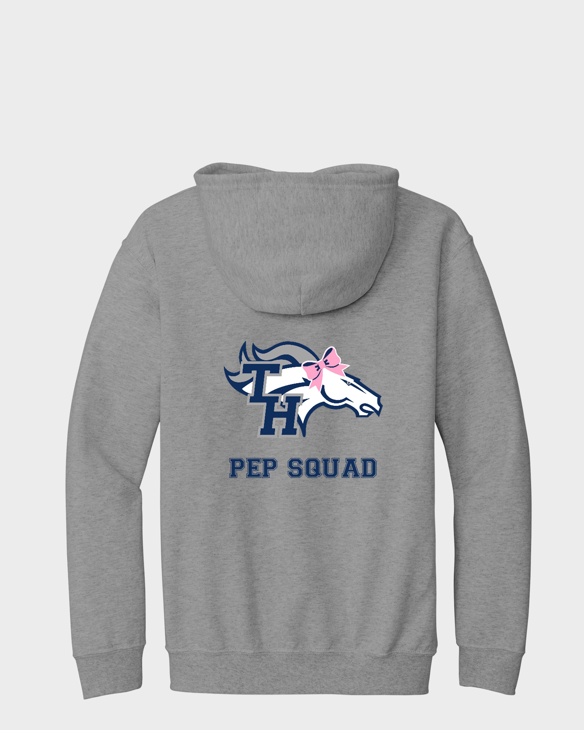 TH Pep Squad Pink Zippered Sweatshirt
