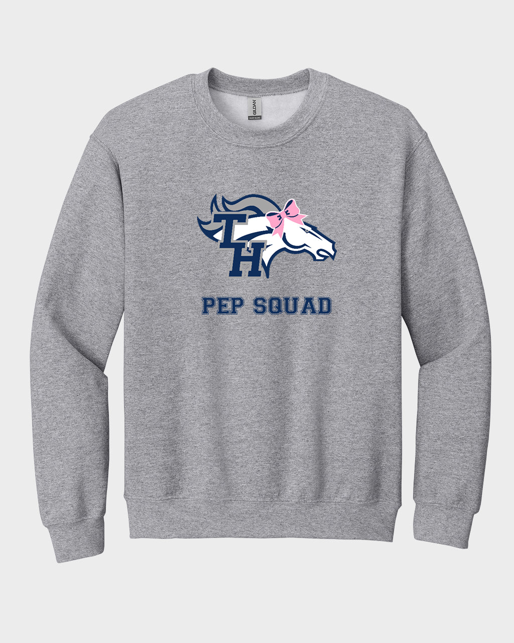 TH Pep Squad Pink Crewneck Sweatshirt