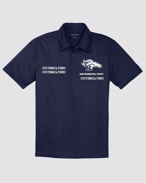 TH Instrumental Music Booster Polo - FRIENDS & FAMILY