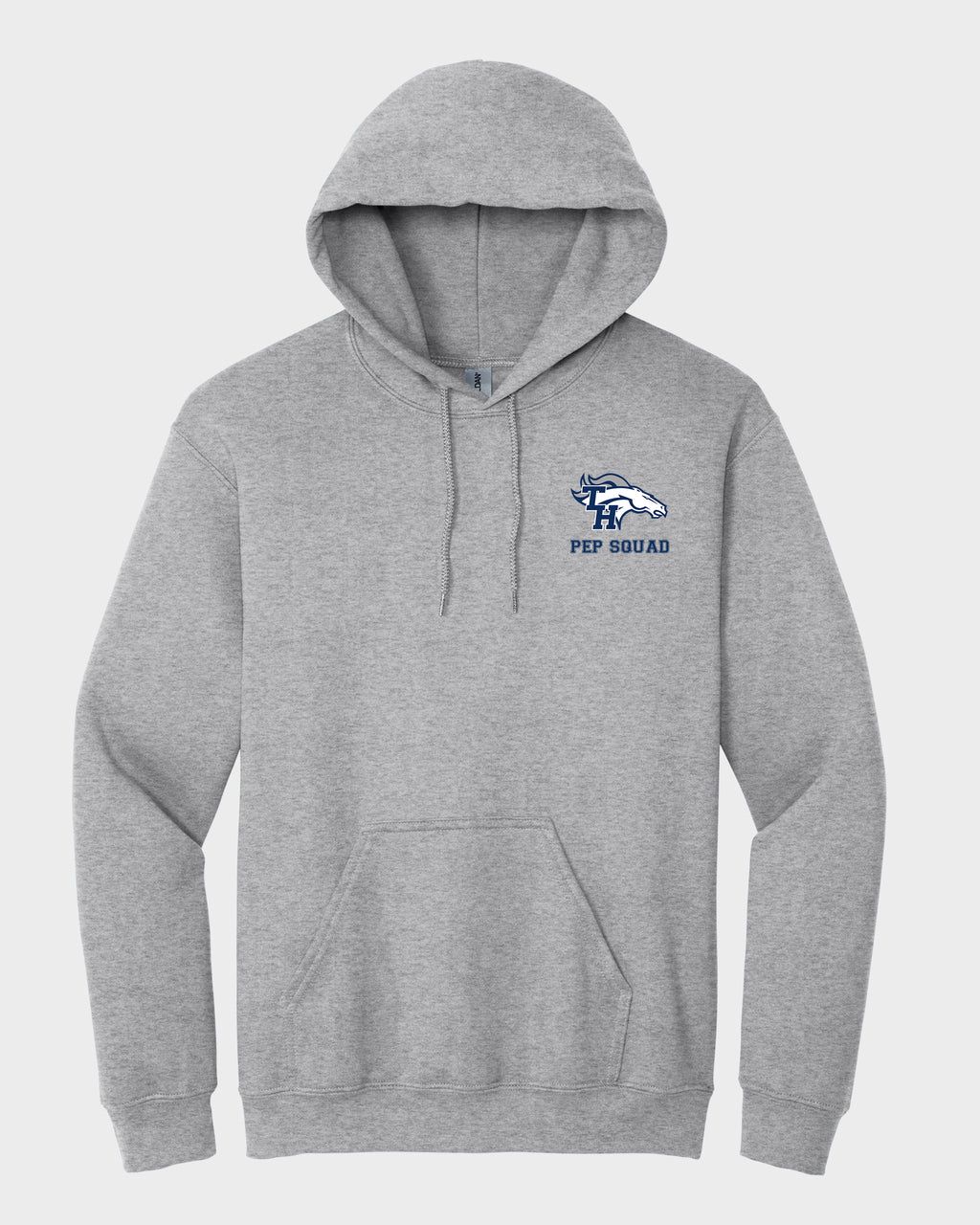 TH Pep Squad Men's Hoodie Sweatshirt with Left Chest