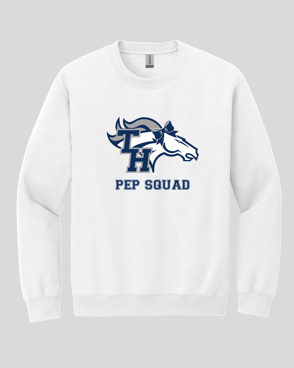 TH Pep Squad Navy Crewneck Sweatshirt