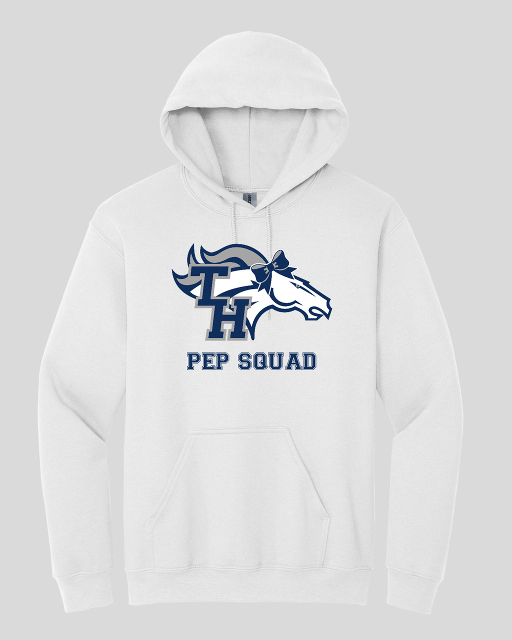 TH Pep Squad Navy Hoodie Sweatshirt
