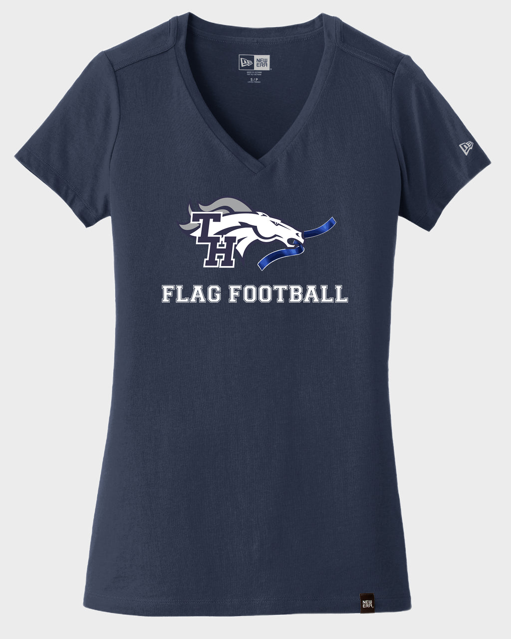 TH Flag Football Women's V-Neck