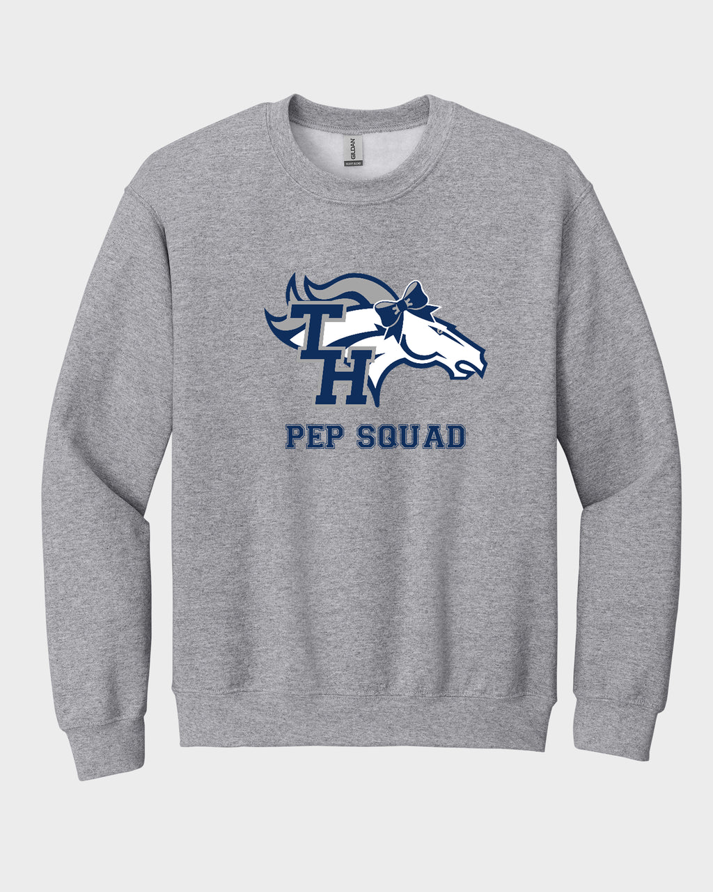 TH Pep Squad Navy Crewneck Sweatshirt