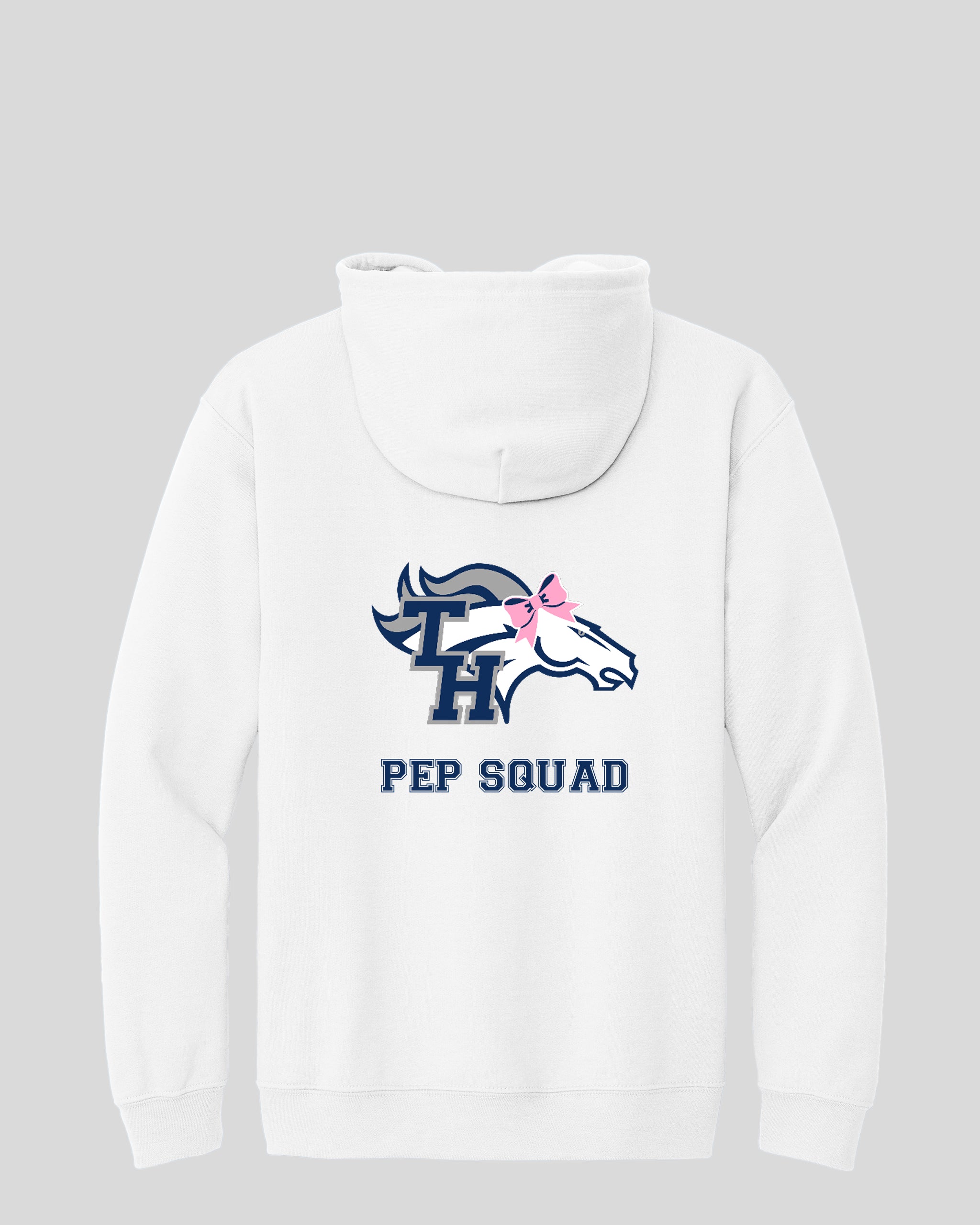 TH Pep Squad Pink Zippered Sweatshirt