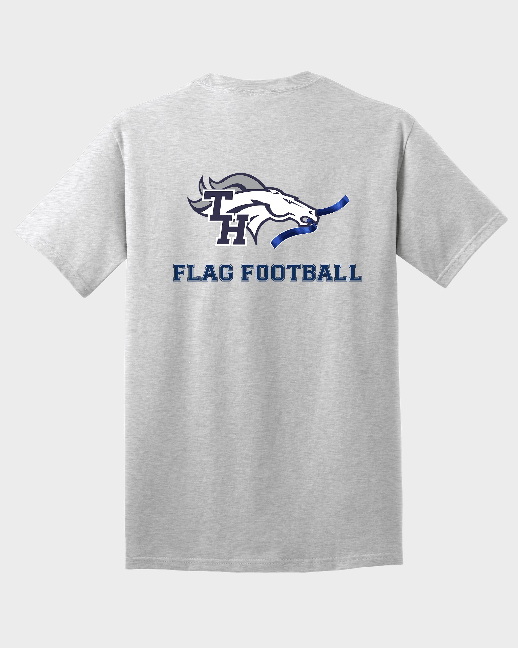 TH Flag Football Men's T-Shirt with Left Chest