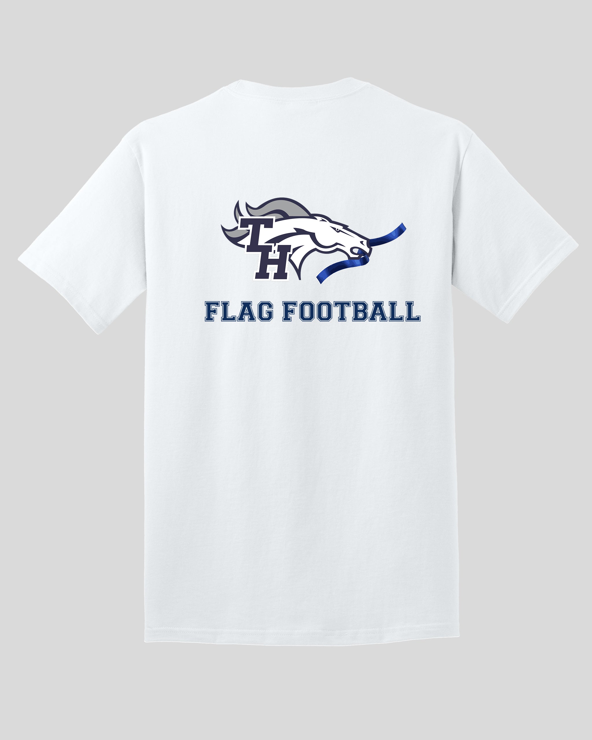 TH Flag Football Men's T-Shirt with Left Chest
