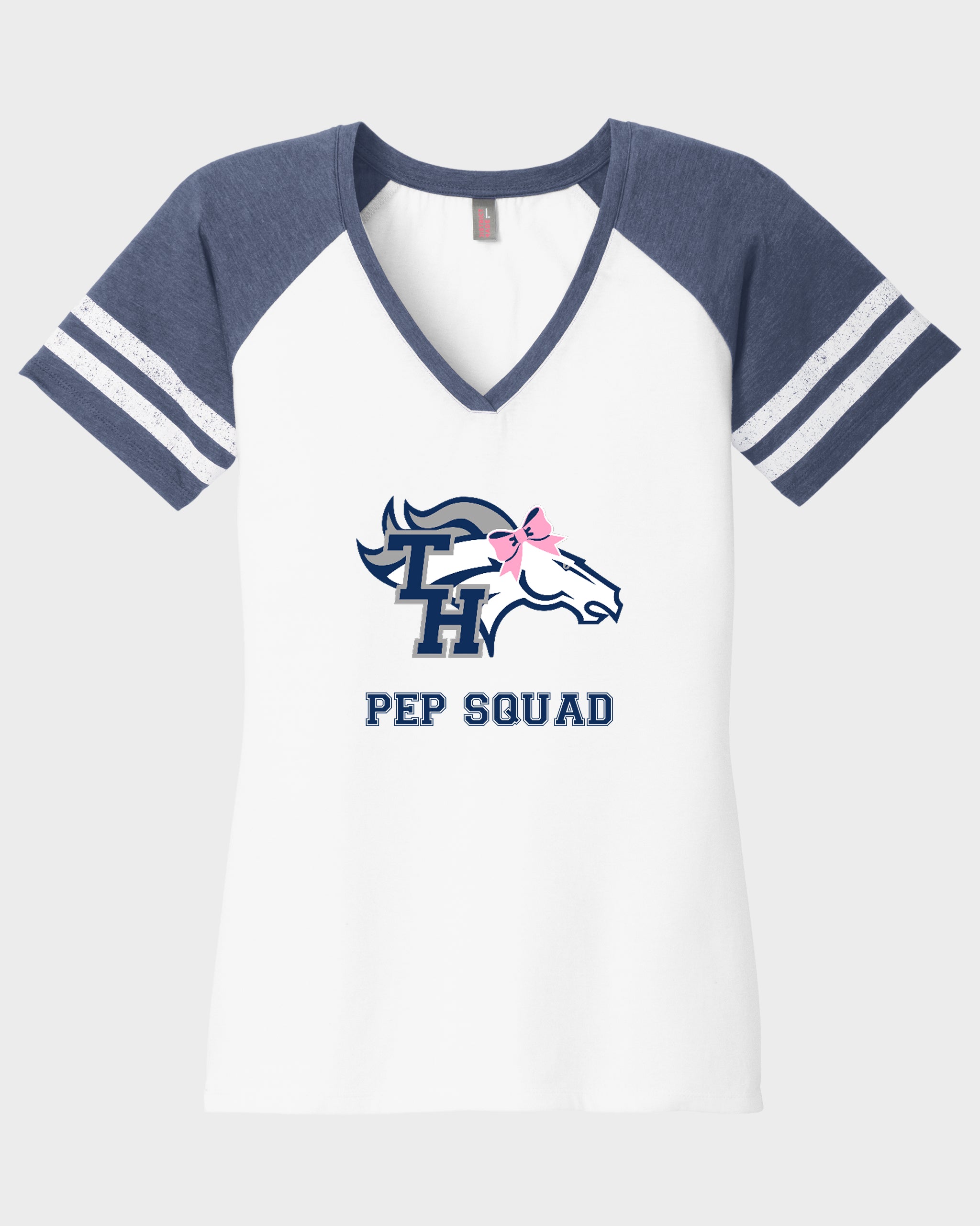 TH Pep Squad Women's Game Day V-Neck