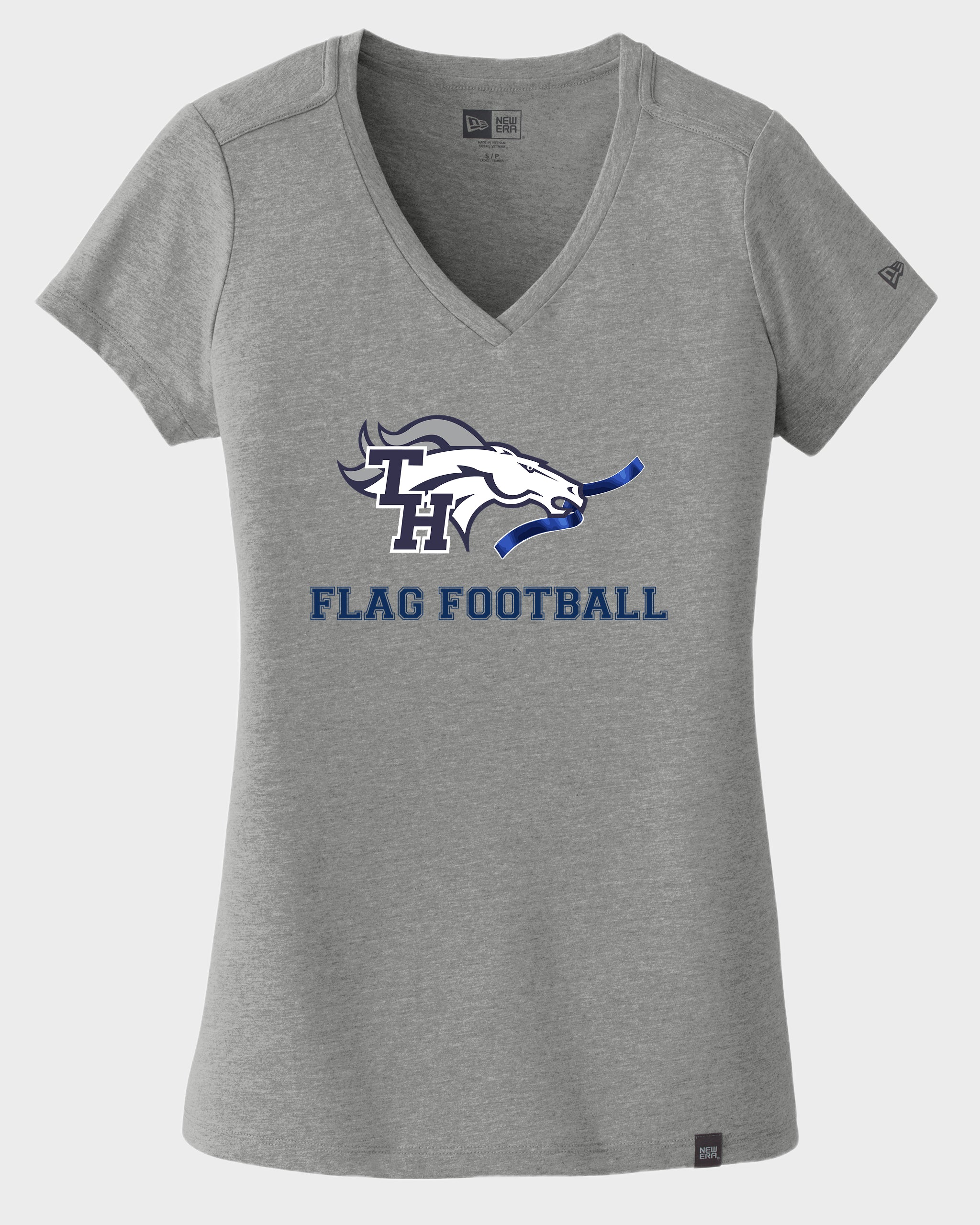 TH Flag Football Women's V-Neck