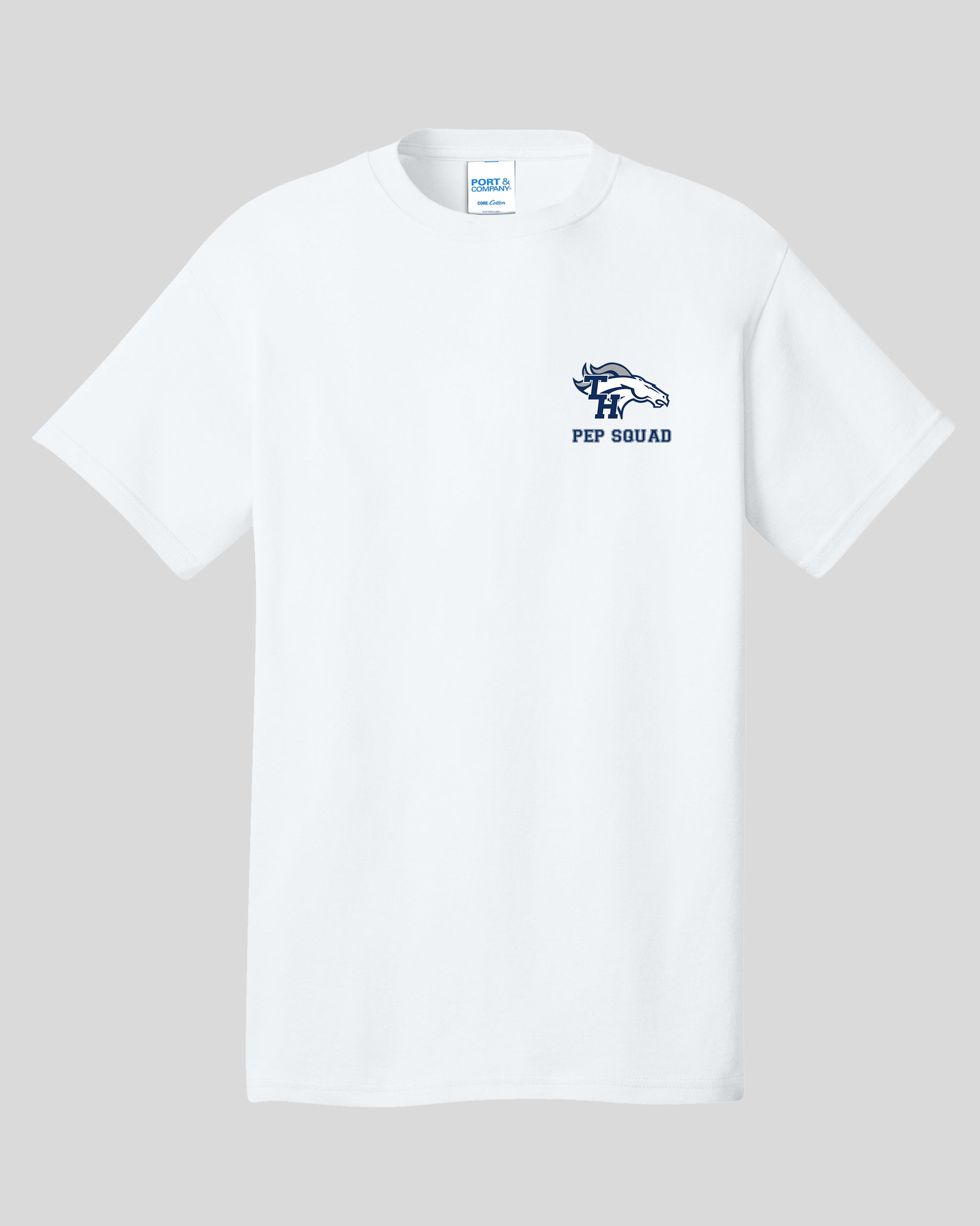 TH Pep Squad Men's Shirt with left Chest