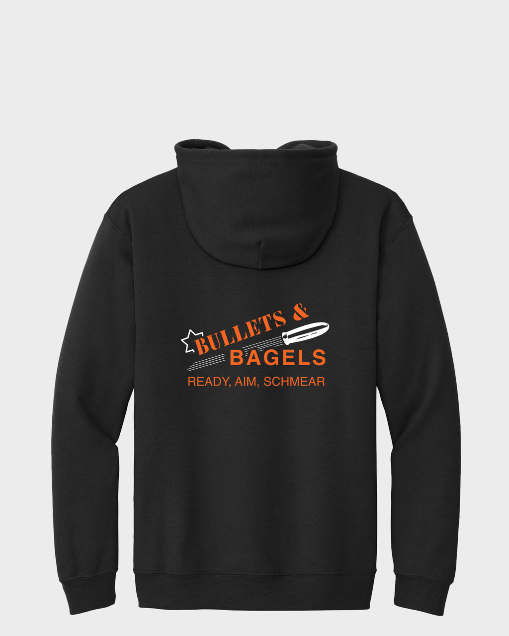 Bullets & Bagels Zippered Sweatshirt