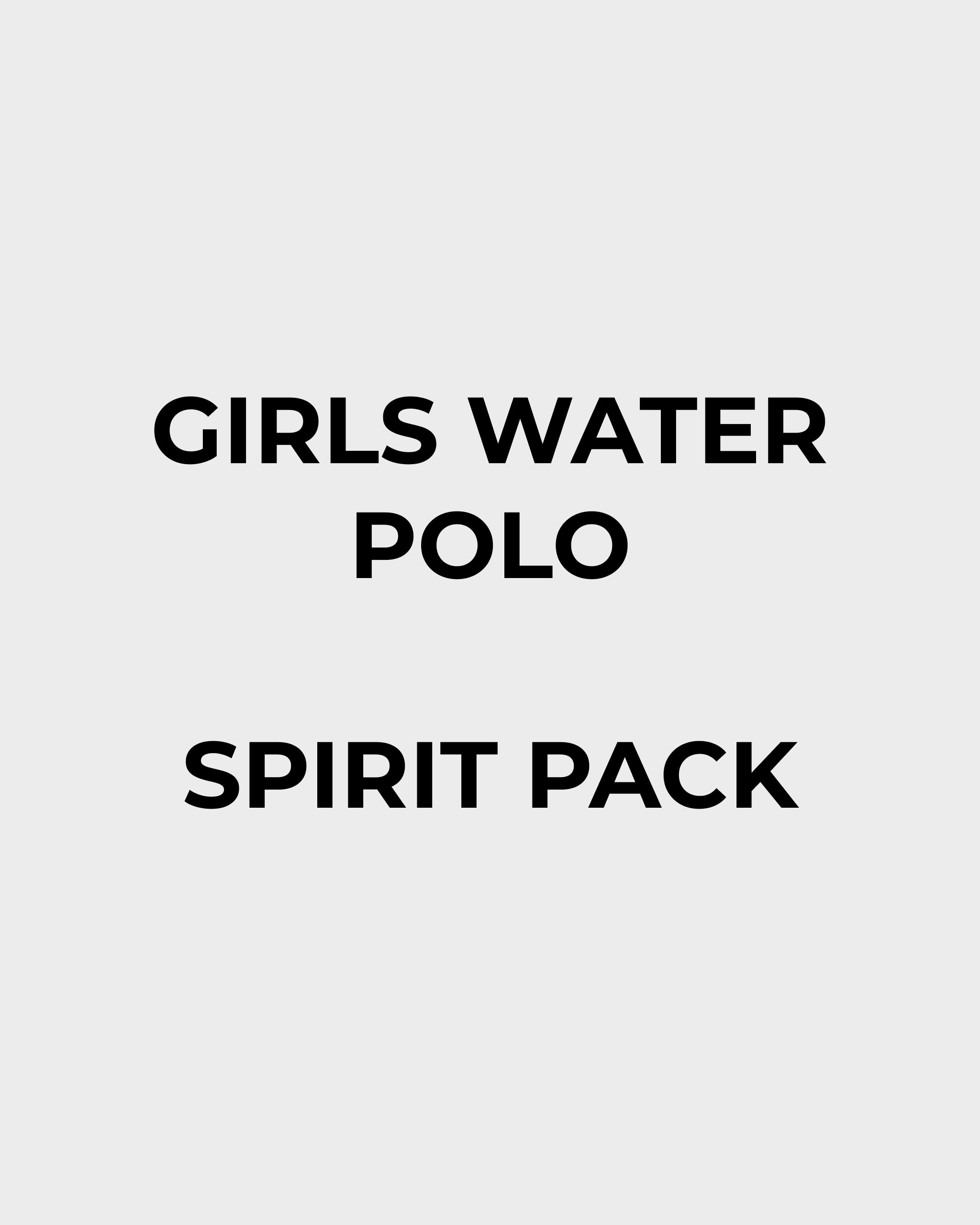 Trabuco Hills Girls Water Polo Spirit Pack