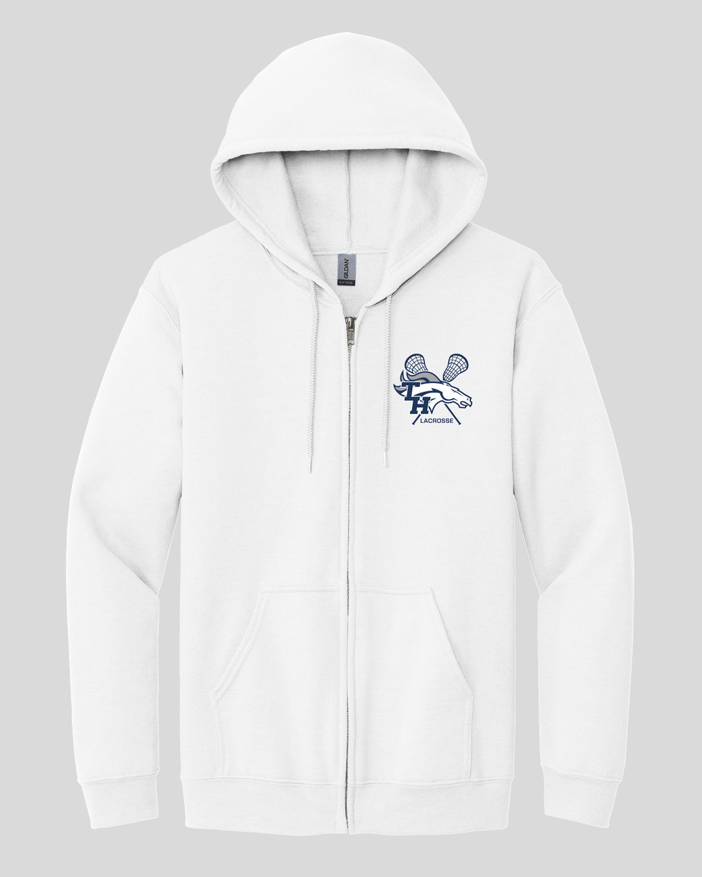 TH Lacrosse Zippered Sweatshirt