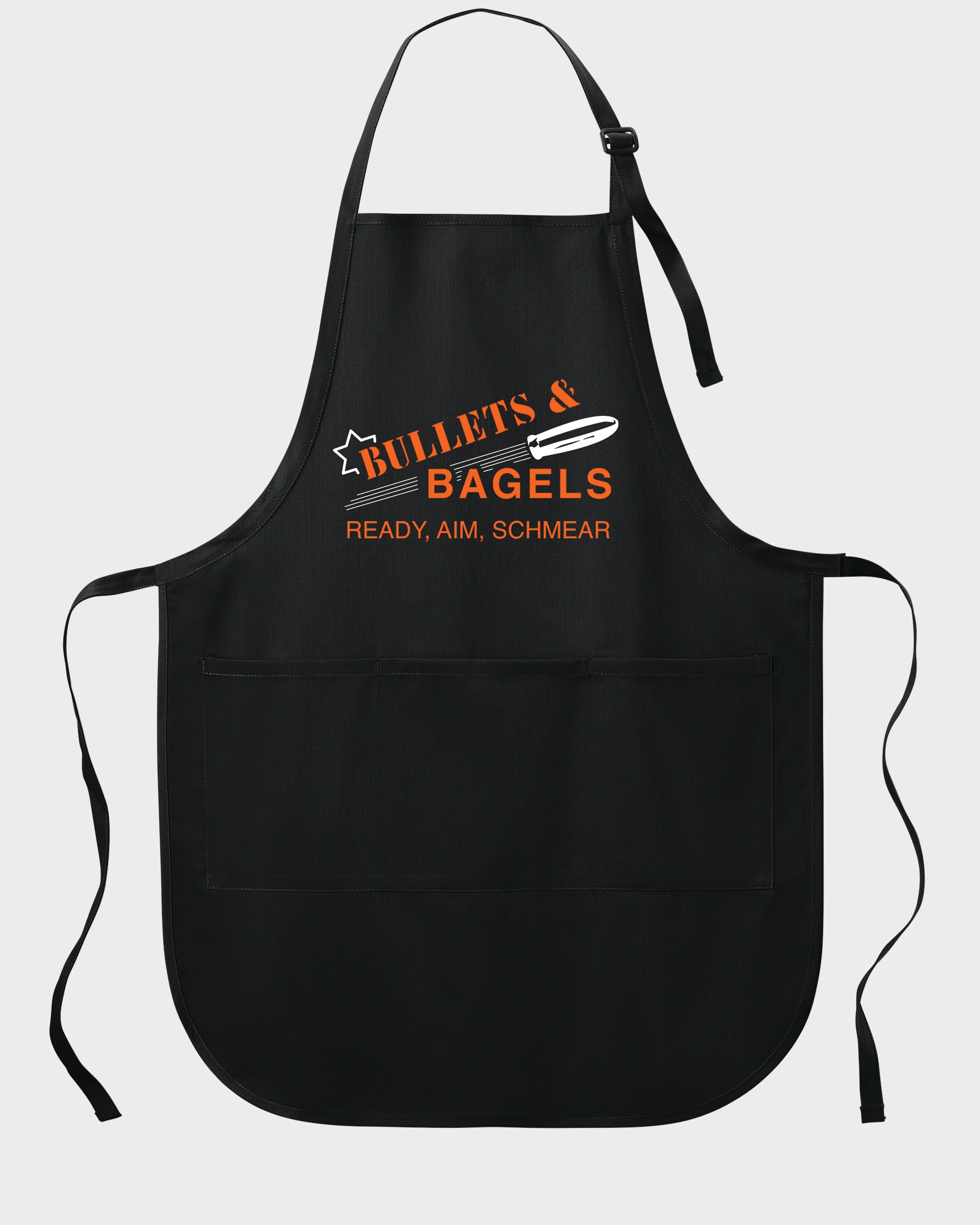 Bullets & Bagels Apron