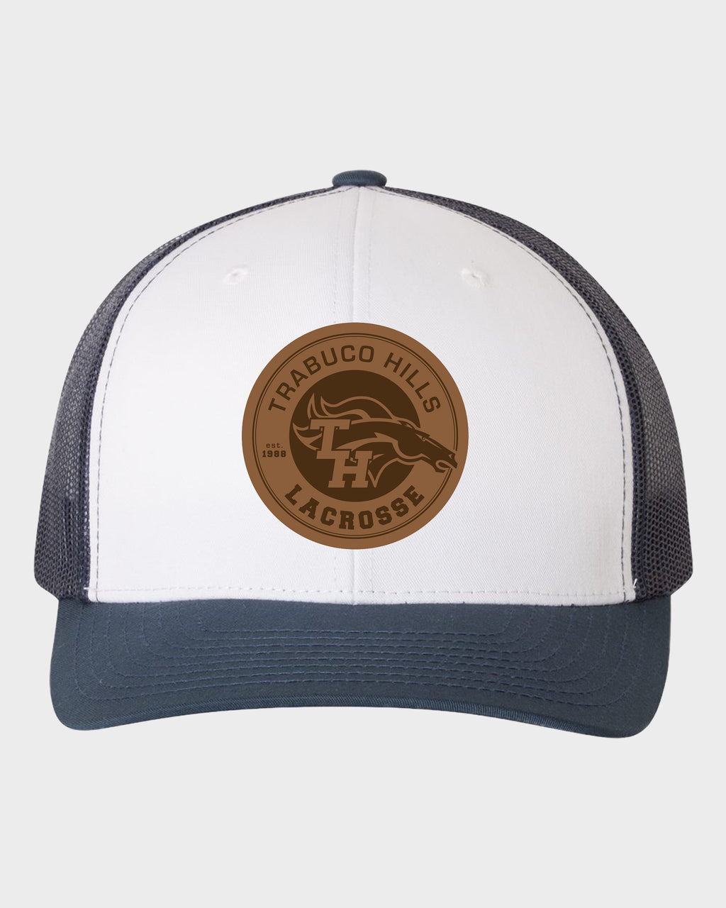 TH Lacrosse Trucker Hat with Leather Patch