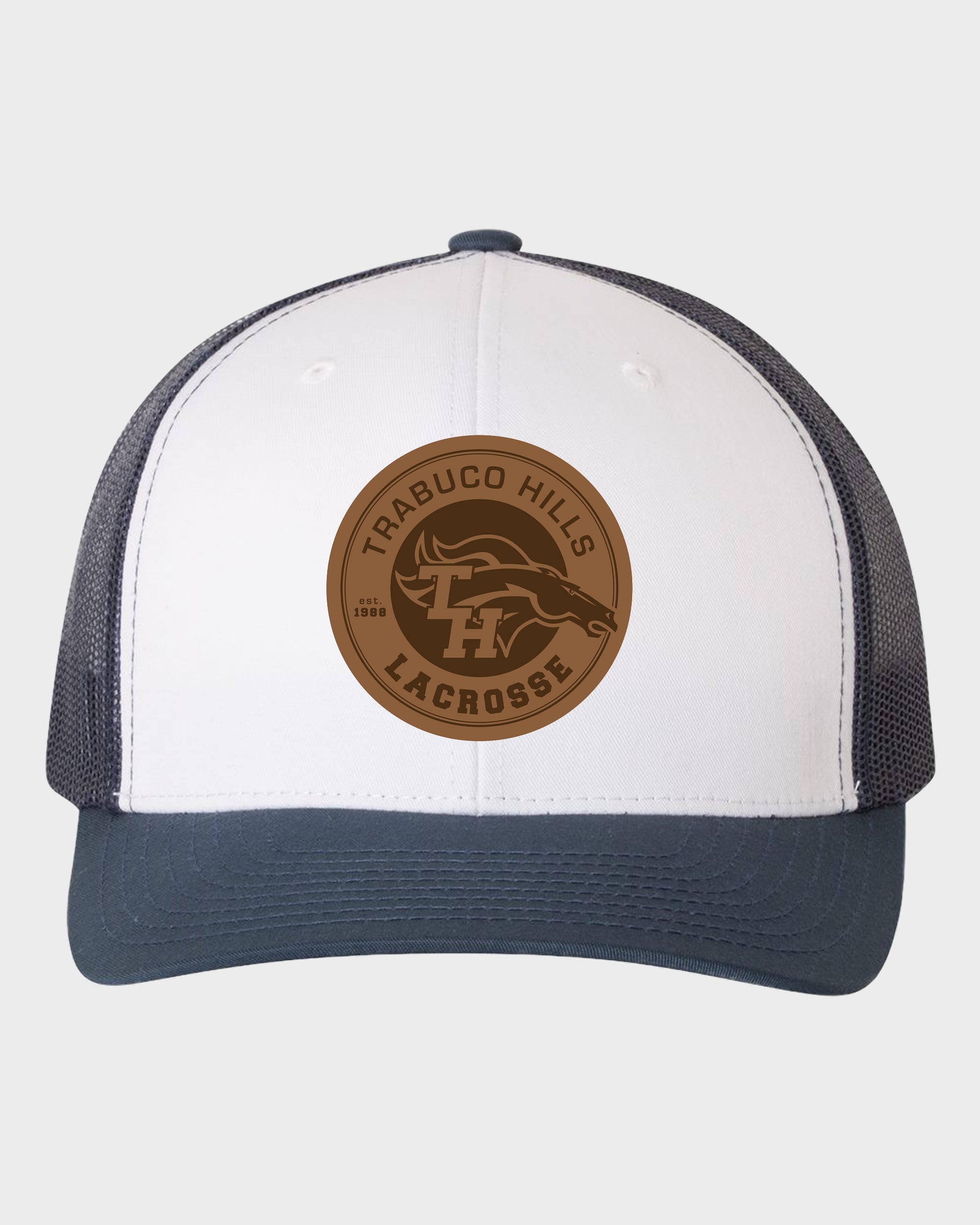 TH Lacrosse Trucker Hat with Leather Patch
