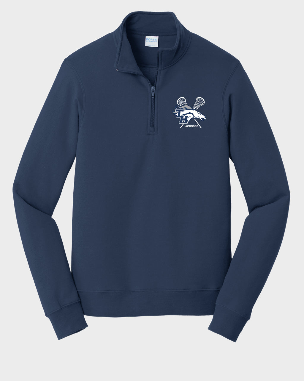 TH Lacrosse Quater Zip Sweatshirt