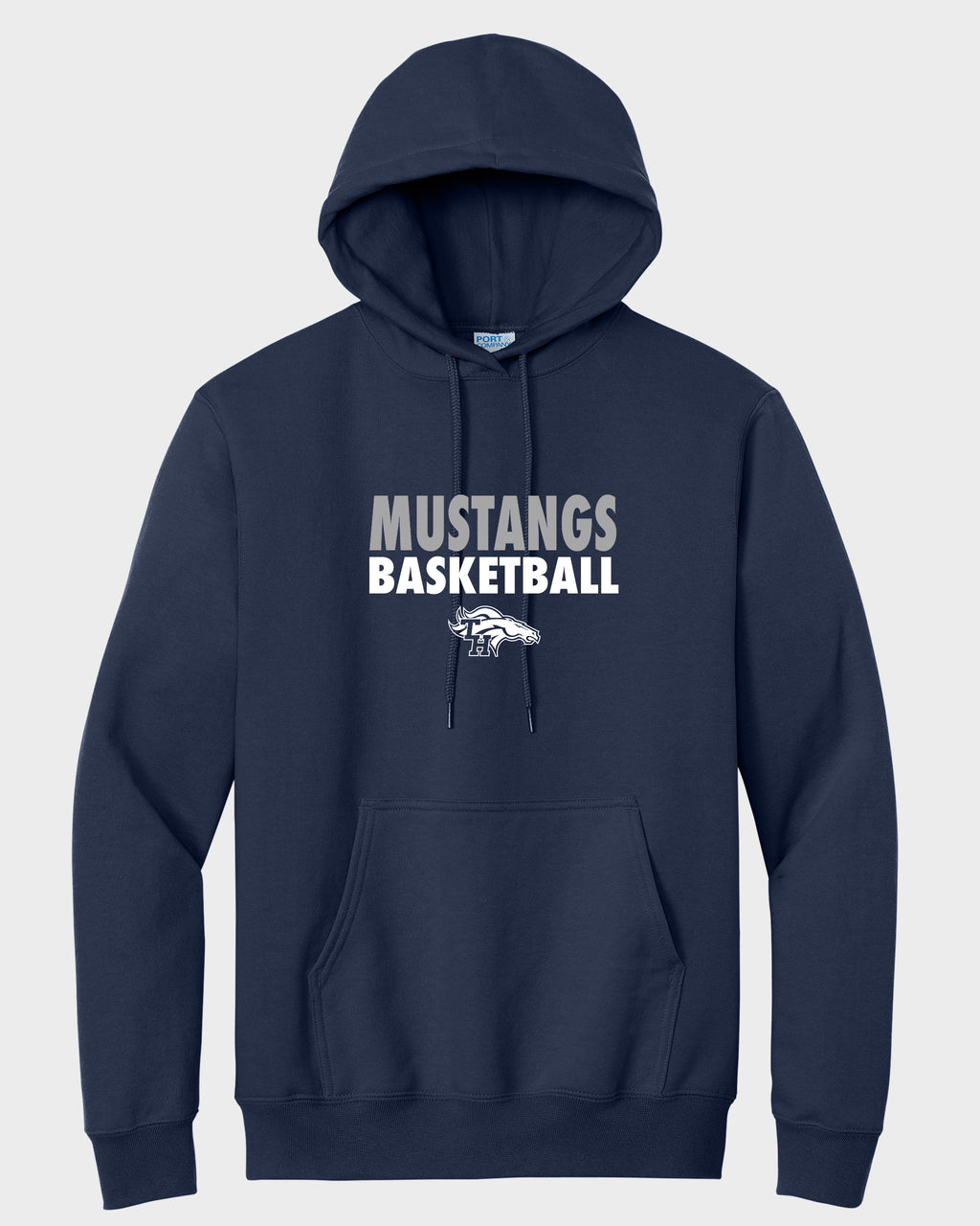 Mustangs Basketball Hoodie Sweatshirt