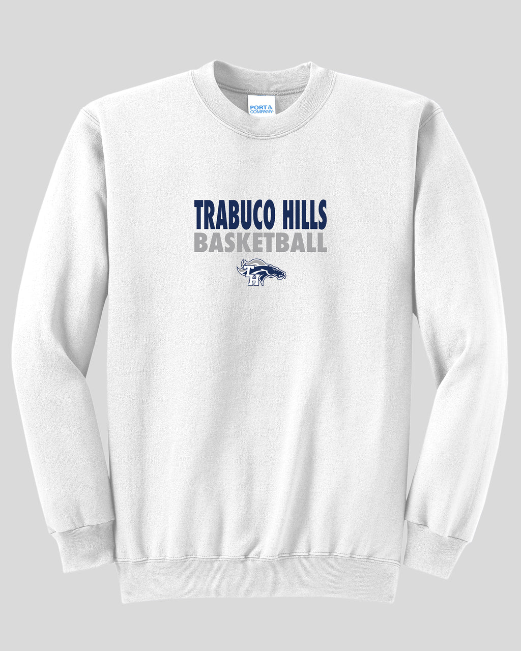 Trabuco Hills Basketball Crewneck Sweatshirt