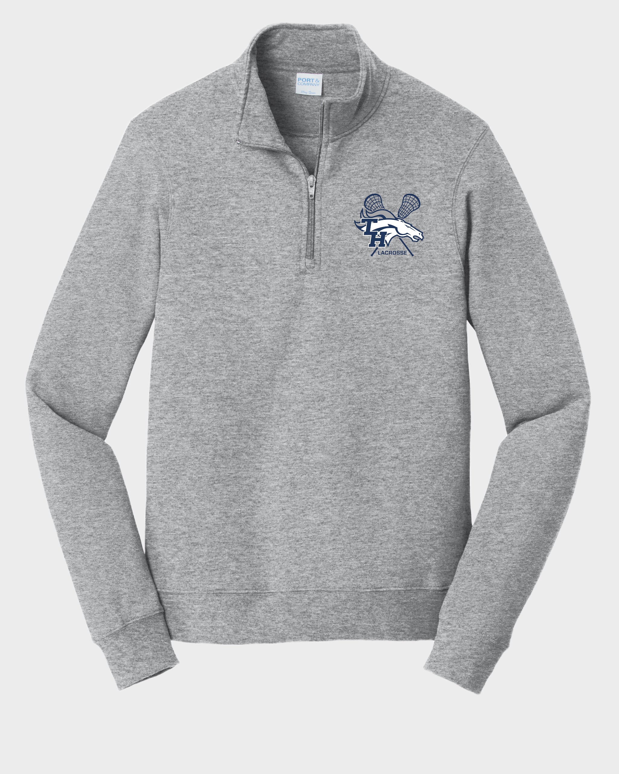 TH Lacrosse Quater Zip Sweatshirt