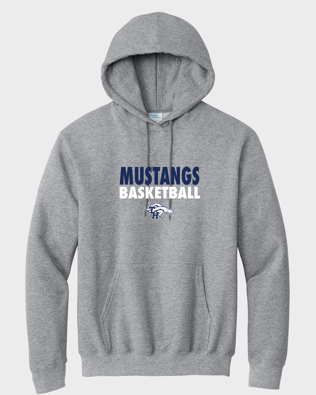 Mustangs Basketball Hoodie Sweatshirt